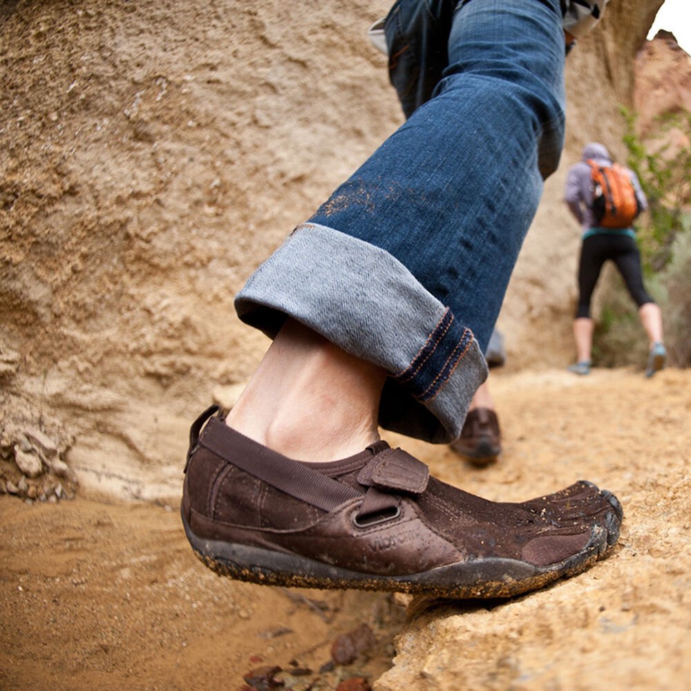 Zapatos De Trail Mujer Marrom - FiveFingers Kso Trek - UEXKCF-082